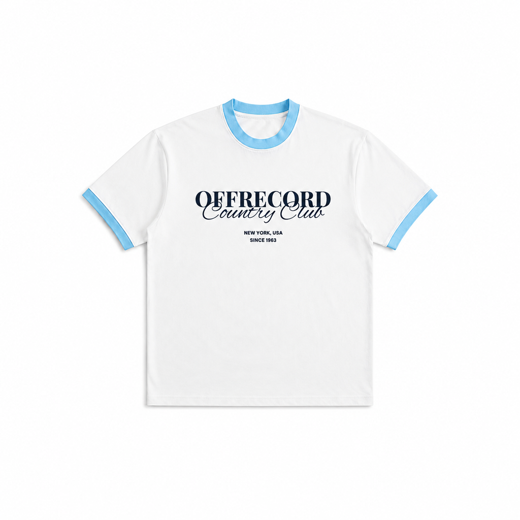 OFFRECORD Country Club Ringer Tee