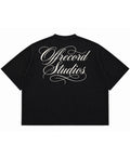 Graphite Boxy Slub tee Back Design